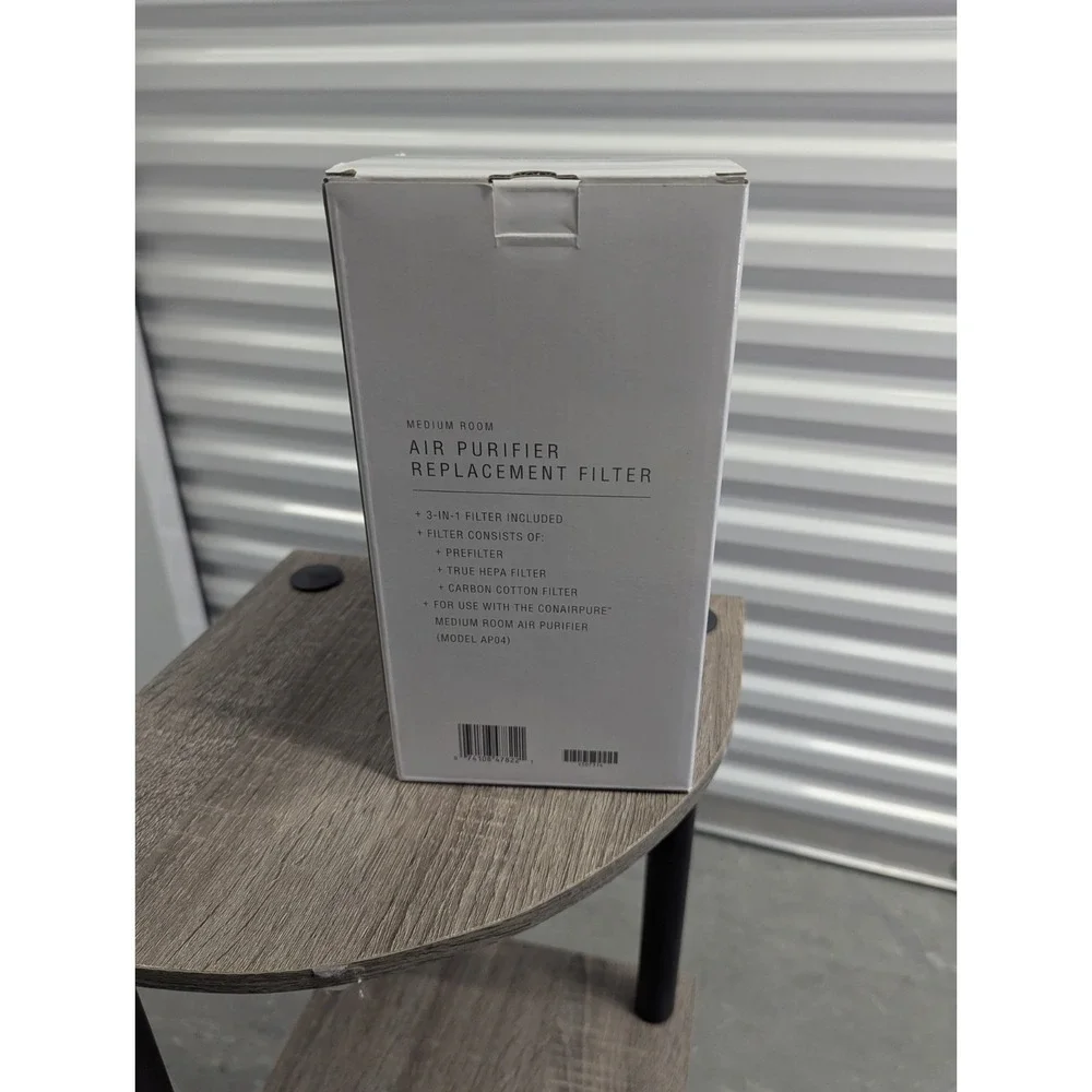 Minimalist True HEPA Air Purifier Replacement Filter ConairPure AP04 New